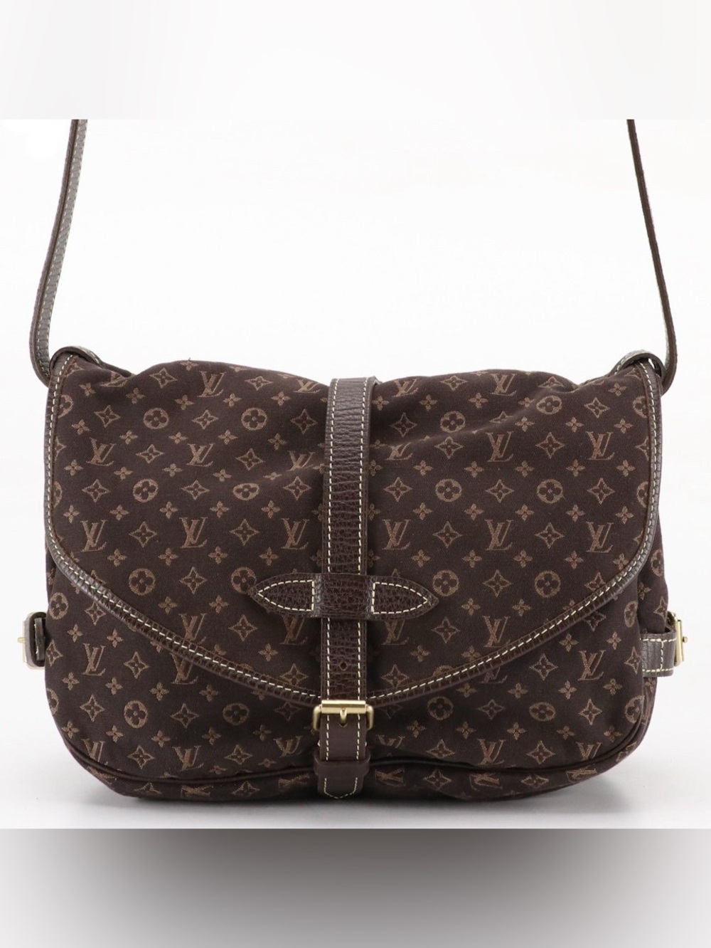 Louis Vuitton Saumur 30 Crossbody in Mini Lin Idylle Canvas and Leather